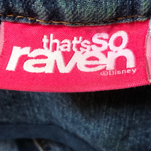 That’s So Raven Embroidered Denim Jacket, Girl’s Large 10-12, pre-owned, - Picture 5 of 13